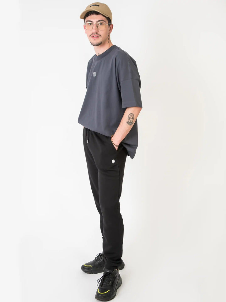 Buxo Unisex Pants Black#color_black